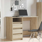 Scrivania Rovere Sonoma 102x50x75 cm in Legno Multistrato