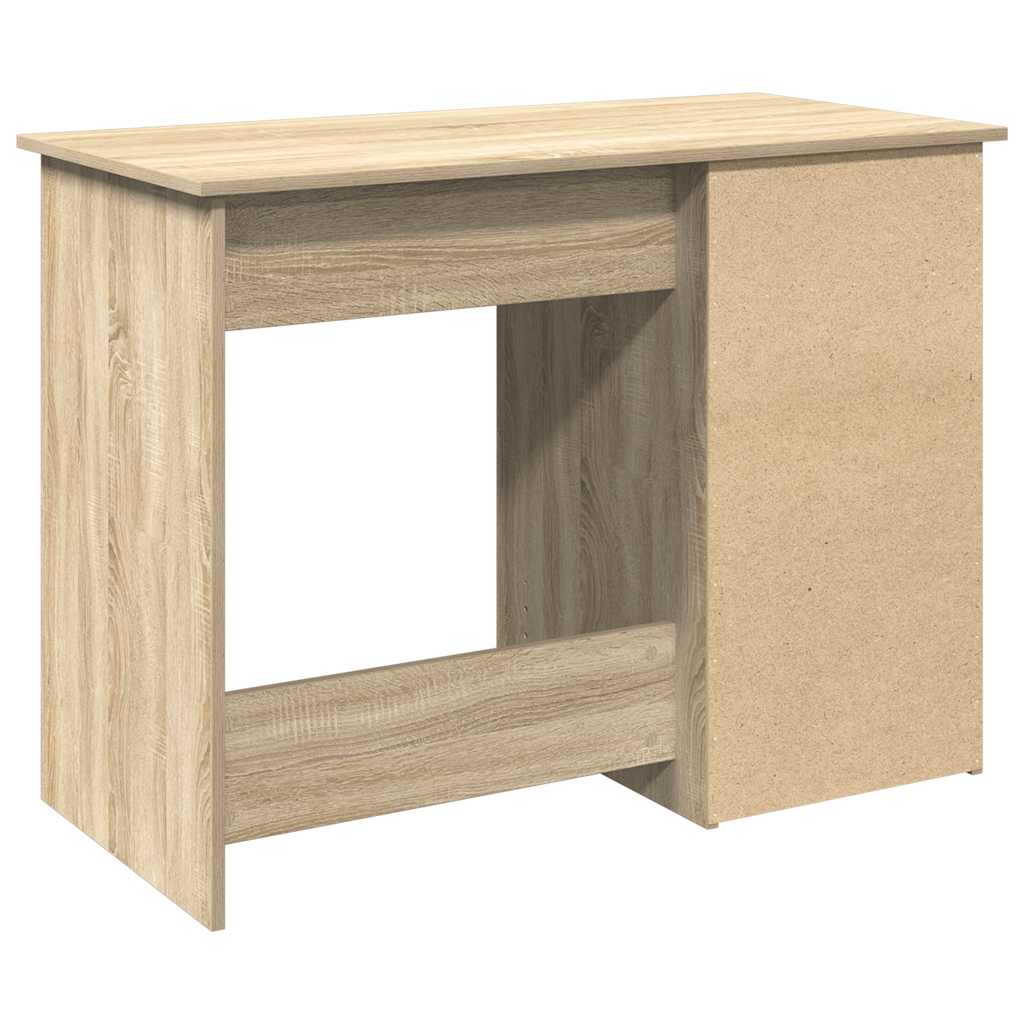 Scrivania Rovere Sonoma 102x50x75 cm in Legno Multistrato