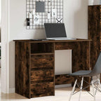 Scrivania Rovere Fumo 102x50x75 cm in Legno Multistrato
