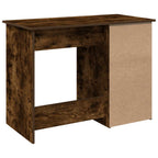 Scrivania Rovere Fumo 102x50x75 cm in Legno Multistrato
