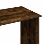 Scrivania Rovere Fumo 102x50x75 cm in Legno Multistrato