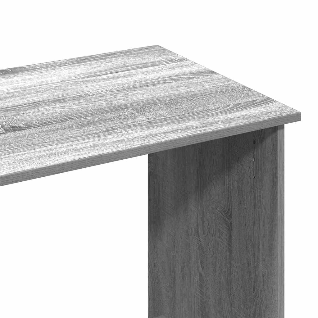 Scrivania Grigio Sonoma 102x50x75 cm in Legno Multistrato