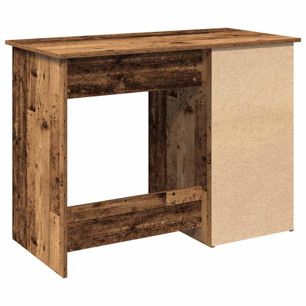 Scrivania Legno Antico 102x50x75 cm in Legno Multistrato