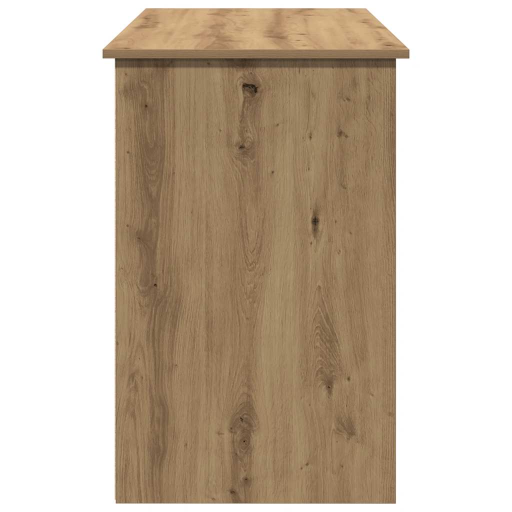 Scrivania Rovere Artigianale 102x50x75 cm in Legno Multistrato