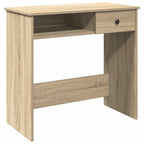 Scrivania Rovere Sonoma 80x40x75 cm in Legno Multistrato