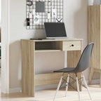 Scrivania Rovere Sonoma 80x40x75 cm in Legno Multistrato