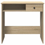 Scrivania Rovere Sonoma 80x40x75 cm in Legno Multistrato