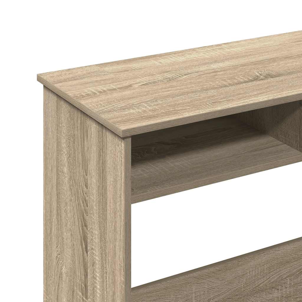 Scrivania Rovere Sonoma 80x40x75 cm in Legno Multistrato