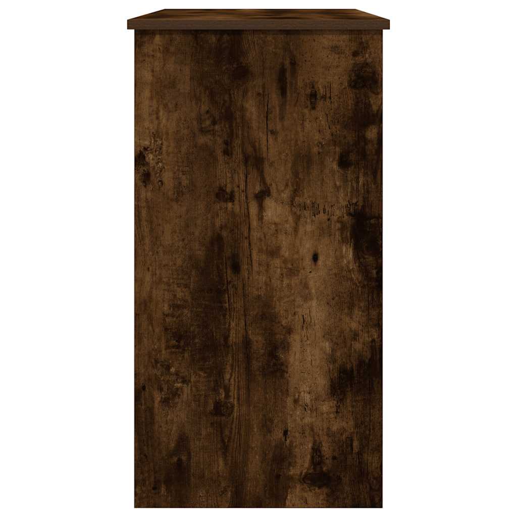 Scrivania Rovere Fumo 80x40x75 cm in Legno Multistrato