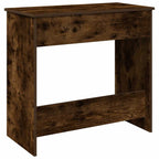 Scrivania Rovere Fumo 80x40x75 cm in Legno Multistrato
