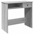 Scrivania Grigio Sonoma 80x40x75 cm in Legno Multistrato