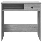 Scrivania Grigio Sonoma 80x40x75 cm in Legno Multistrato