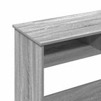 Scrivania Grigio Sonoma 80x40x75 cm in Legno Multistrato