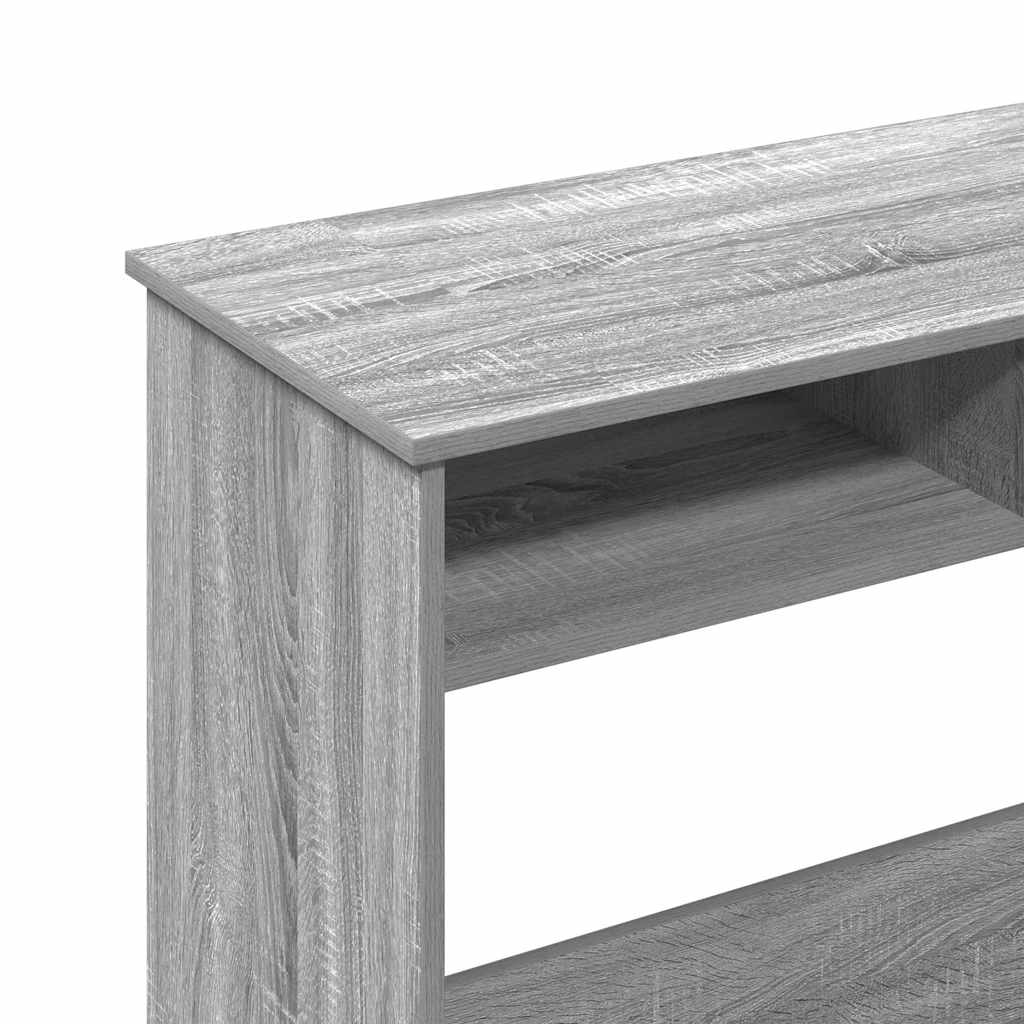 Scrivania Grigio Sonoma 80x40x75 cm in Legno Multistrato