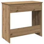 Scrivania Rovere Artigianale 80x40x75 cm in Legno Multistrato