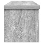 Scaffali da Cucina Impilabili 2 pz Grigio Sonoma 60x15x16 cm