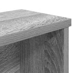 Scaffali da Cucina Impilabili 2 pz Grigio Sonoma 60x15x16 cm