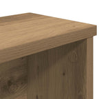 Scaffali da Cucina Impilabili 2pz Rovere Artigianale 60x15x16cm