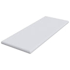 Topper per materasso Bianco 80 x 200 cm Tessuto Jacquard