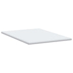 Topper per materasso Bianco 140 x 190 cm Tessuto Jacquard