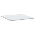 Topper per materasso Bianco 200 x 200 cm Tessuto Jacquard