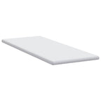Topper per materasso Bianco 80 x 200 cm Tessuto Jacquard