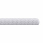 Topper per materasso Bianco 80 x 200 cm Tessuto Jacquard
