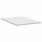 Topper per materasso Bianco 140 x 200 cm Tessuto Jacquard