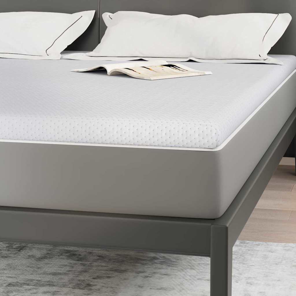 Topper per materasso Bianco 200 x 200 cm Tessuto Jacquard