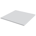 Topper per materasso Bianco 200 x 200 cm Tessuto Jacquard