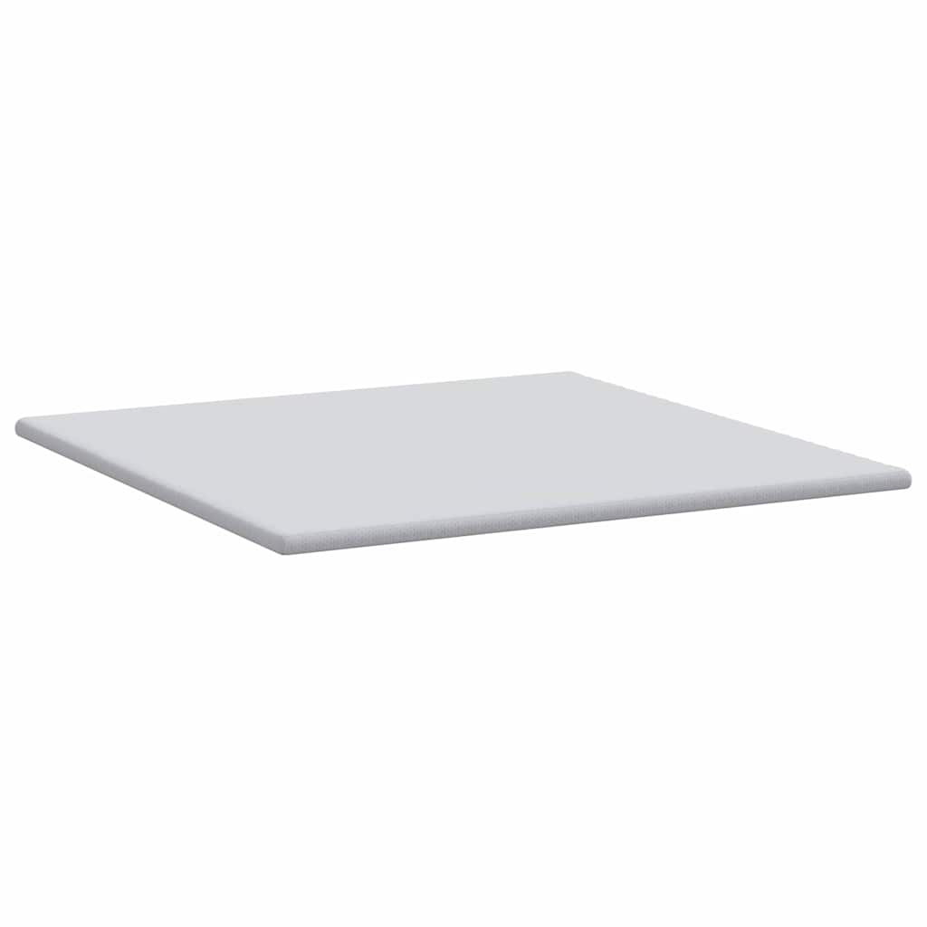 Topper per materasso Bianco 200 x 200 cm Tessuto Jacquard