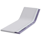 Topper per materasso Bianco 80 x 200 cm Tessuto Jacquard