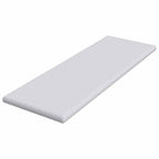 Topper per materasso Bianco 80 x 200 cm Tessuto Jacquard