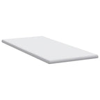 Topper per materasso Bianco 90 x 200 cm Tessuto Jacquard