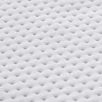 Topper per materasso Bianco 140 x 200 cm Tessuto Jacquard