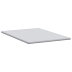 Topper per materasso Bianco 140 x 200 cm Tessuto Jacquard