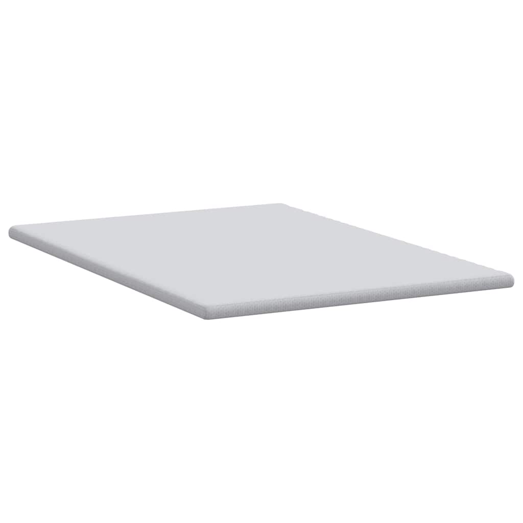 Topper per materasso Bianco 140 x 200 cm Tessuto Jacquard