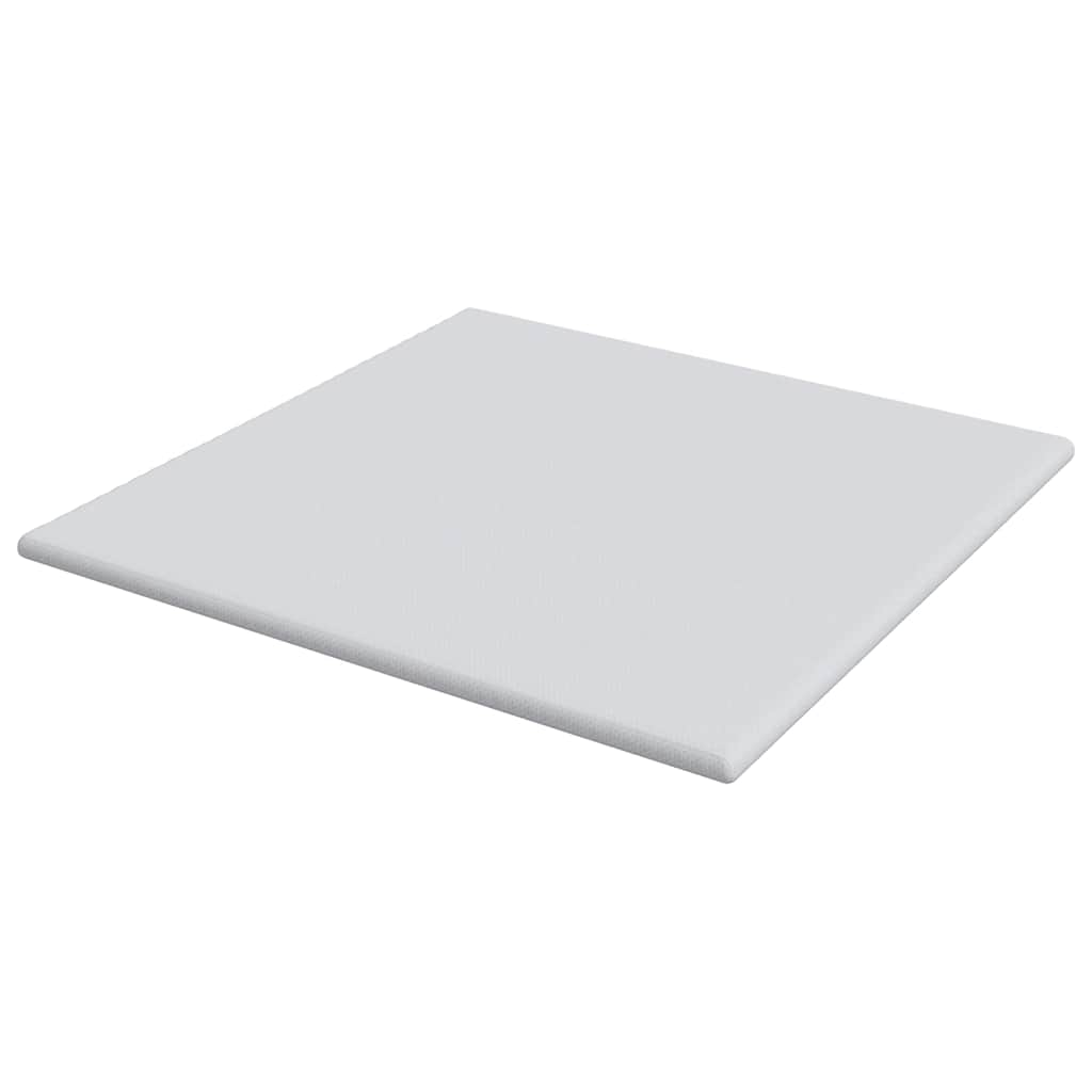 Topper per materasso Bianco 180 x 200 cm Tessuto Jacquard