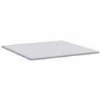 Topper per materasso Bianco 180 x 200 cm Tessuto Jacquard