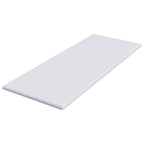Topper per materasso Bianco 80 x 200 cm Tessuto Jacquard