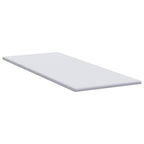Topper per materasso Bianco 80 x 200 cm Tessuto Jacquard