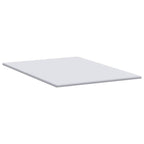 Topper per materasso Bianco 140 x 190 cm Tessuto Jacquard