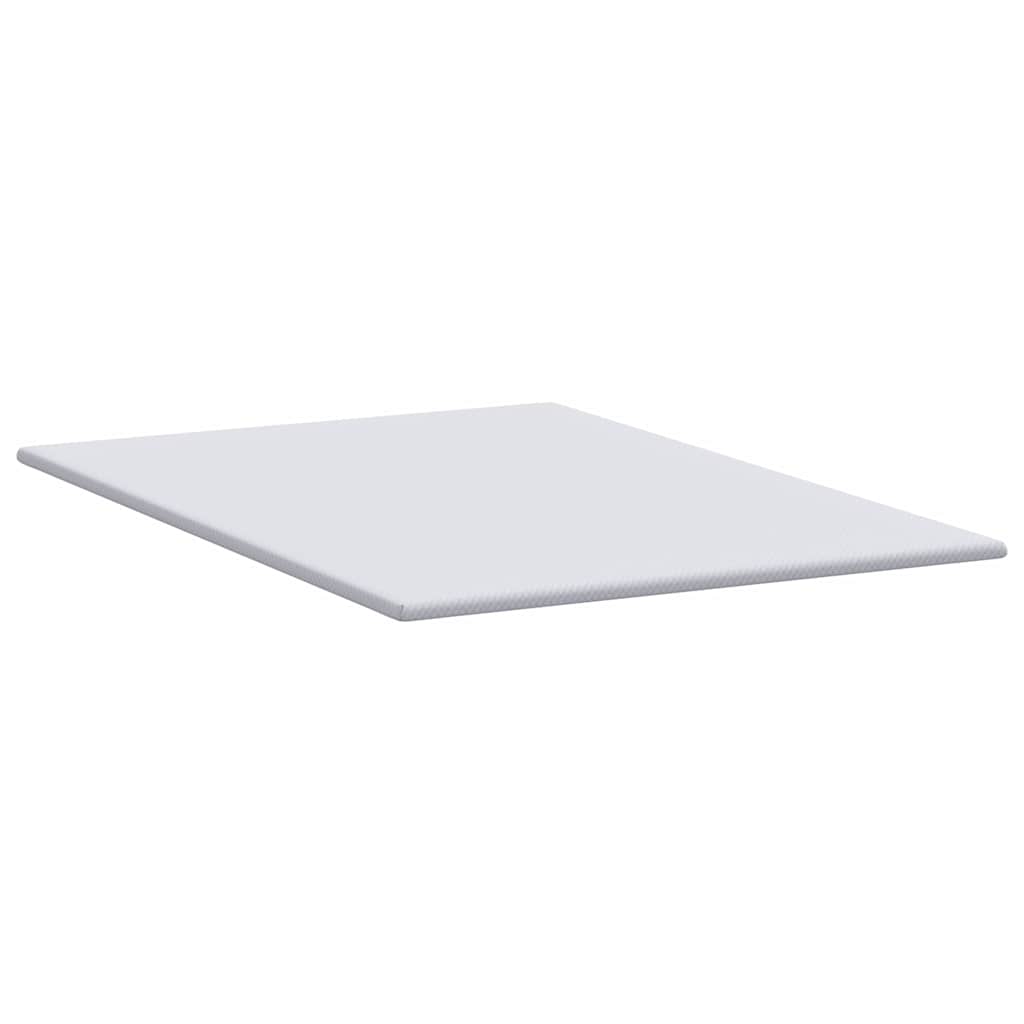 Topper per materasso Bianco 140 x 190 cm Tessuto Jacquard
