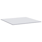 Topper per materasso Bianco 200 x 200 cm Tessuto Jacquard