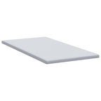 Topper per materasso Bianco 120 x 200 cm Tessuto Jacquard