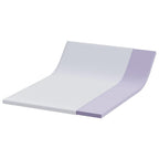 Topper per materasso Bianco 140 x 190 cm Tessuto Jacquard