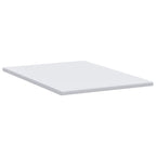 Topper per materasso Bianco 140 x 190 cm Tessuto Jacquard