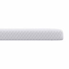 Topper per materasso Bianco 140 x 190 cm Tessuto Jacquard