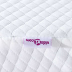 Topper per materasso Bianco 160 x 200 cm Tessuto Jacquard