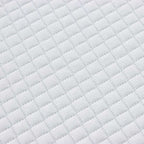 Topper per materasso Bianco 180 x 200 cm Tessuto Jacquard